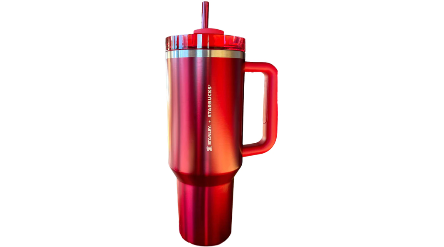Starbucks x Stanley Holiday 2023 Quencher “Cherry Red”>
<p style=